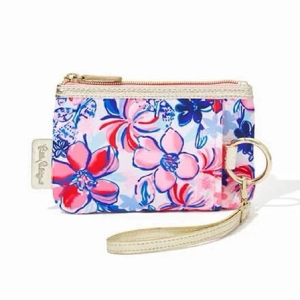 Lilly Pulitzer Party Like A Lobster Zipper Pouch